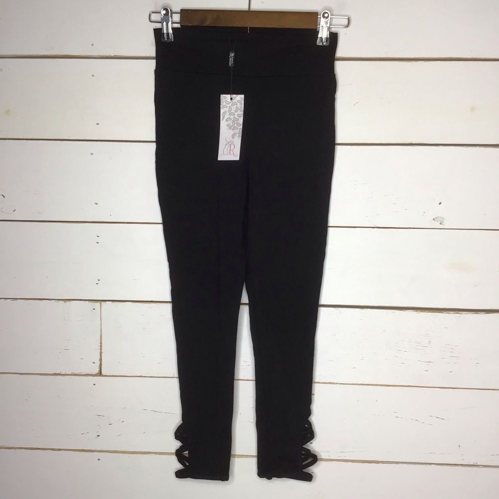 NWT Charles Richards Cropped Leggings High Waist